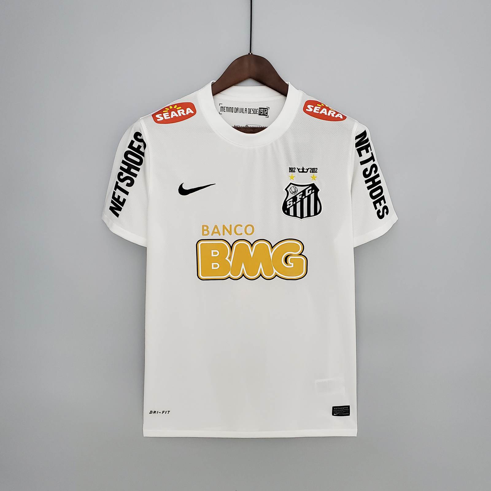 11 12 Santos Home Retro 11 12 桑托斯 主场 复古