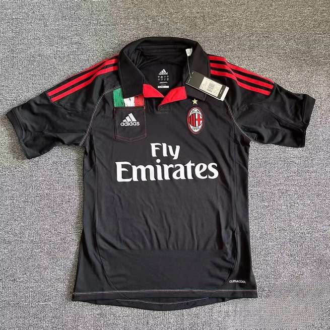 12 13 AC third away Retro S-2XL 12 13 AC 二客