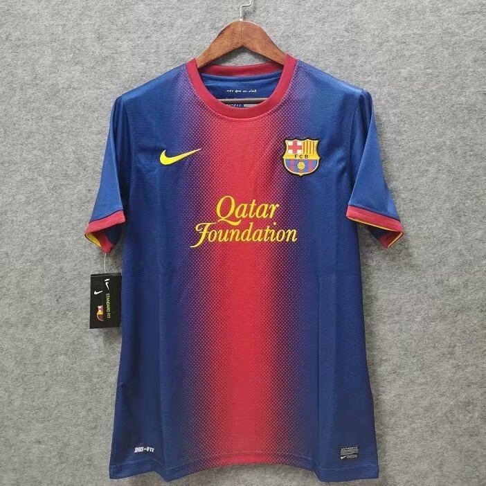 12 13 Barcelona home retro 巴萨 主场 复古
