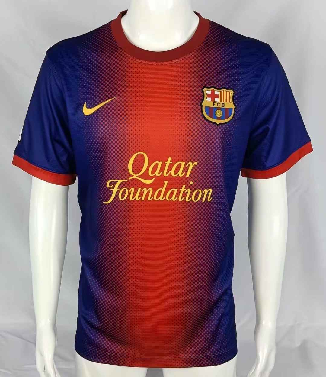 12 13 Barcelona home retro S~XXL 12 13 巴萨 主场 复古 S~XXL