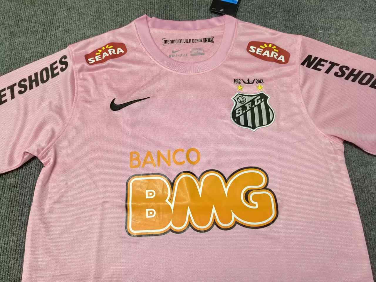 12 13 Santos Pink Retro 12 13 桑托斯 粉色 复古