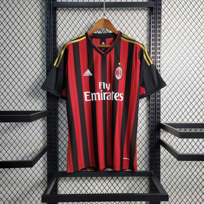 13 14 AC Milan home retro S-XXL 13 14 AC米兰 主场 复古 S-2XL