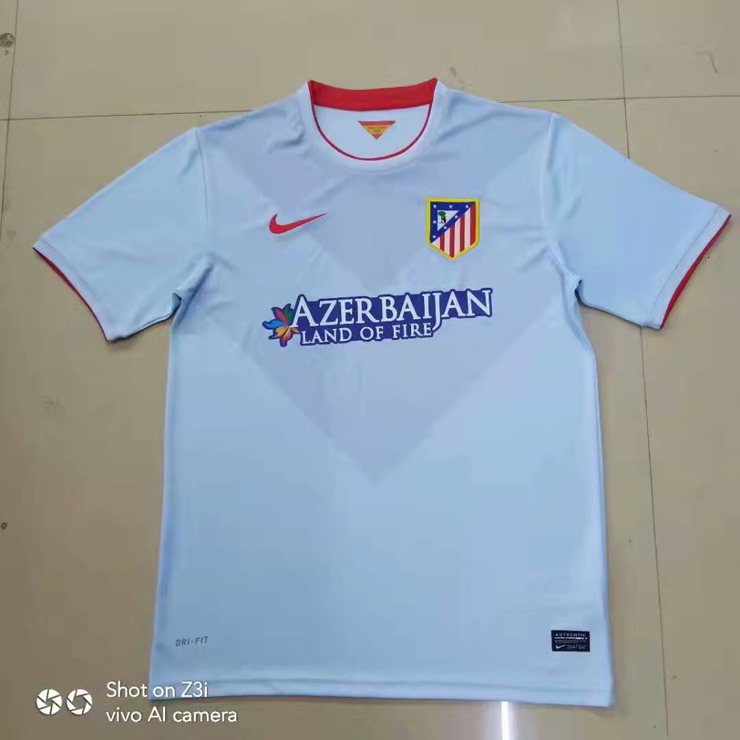 13 14 Atlético Madrid away retro 13 14 马德里竞技 客场 复古 S~XXL