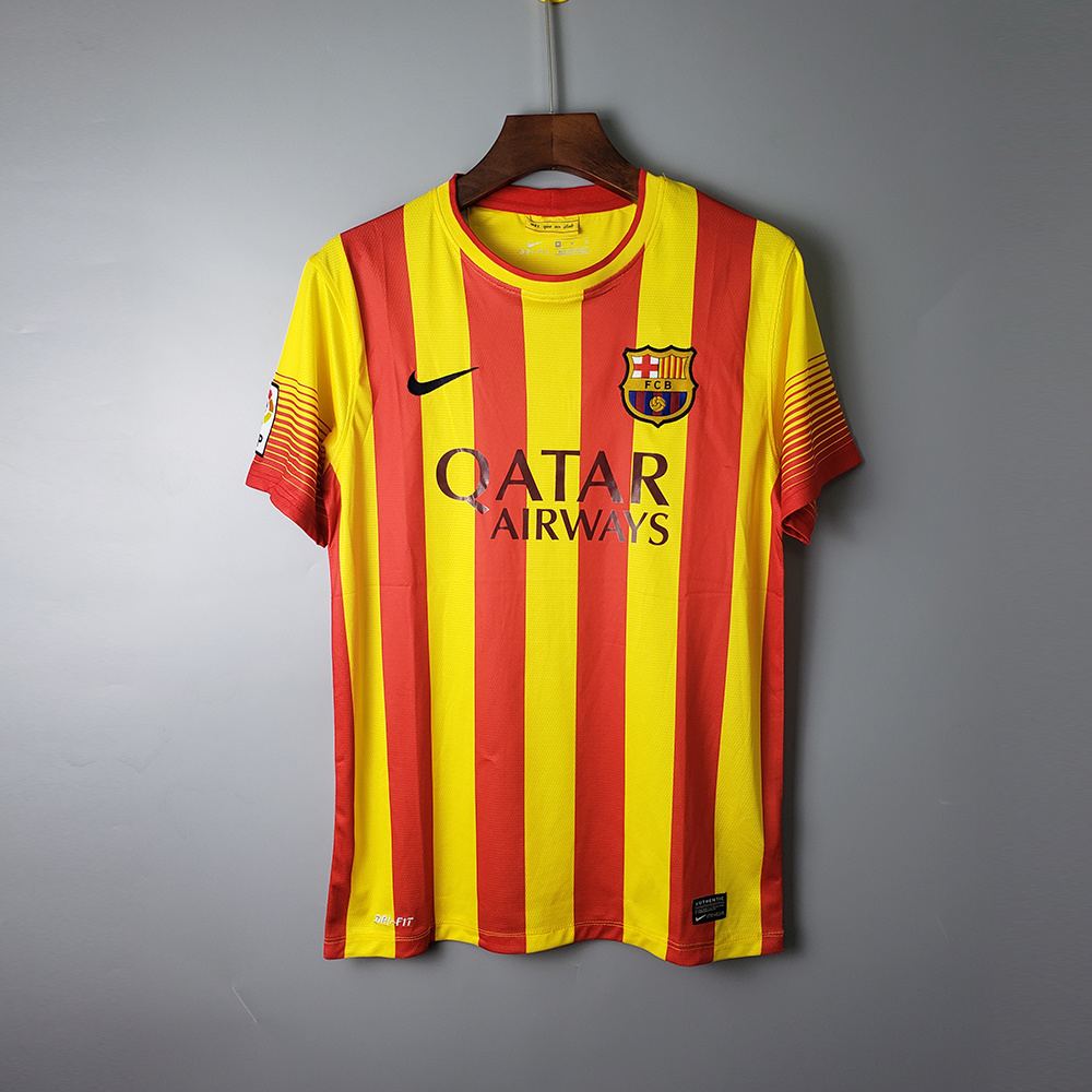 13 14 Barcelona retro away 13 14 巴萨 客场