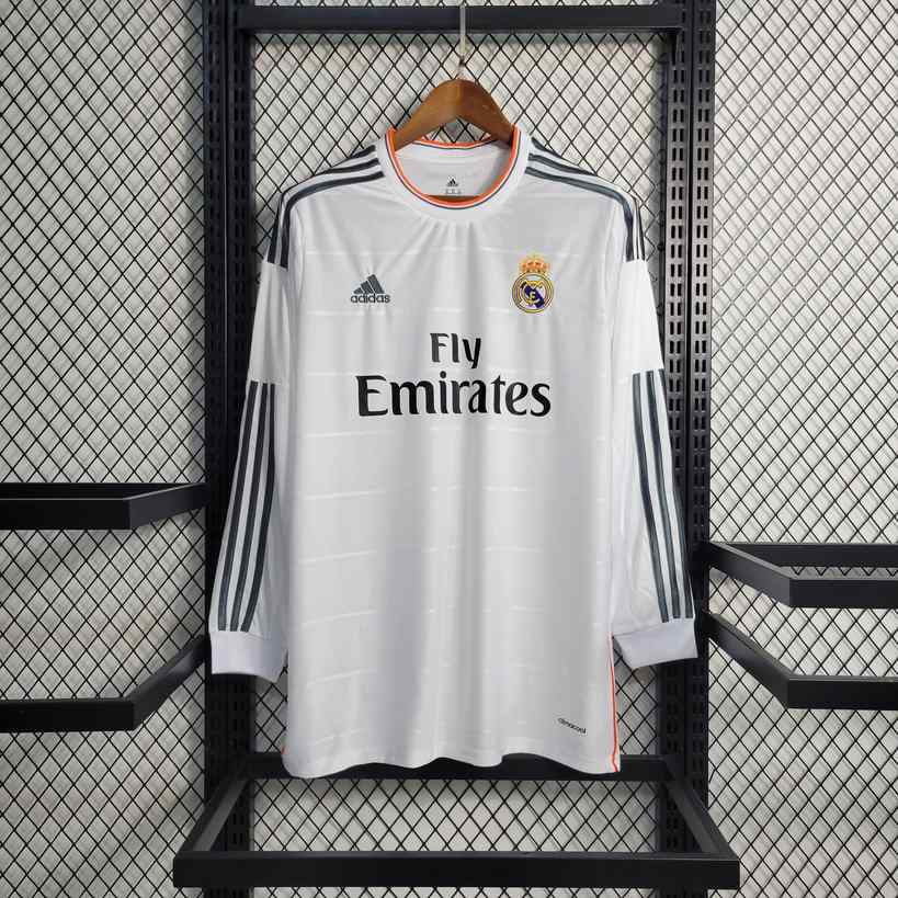 13 14 Real Madrid home long sleeve retro 13 14 皇马 主场 长袖