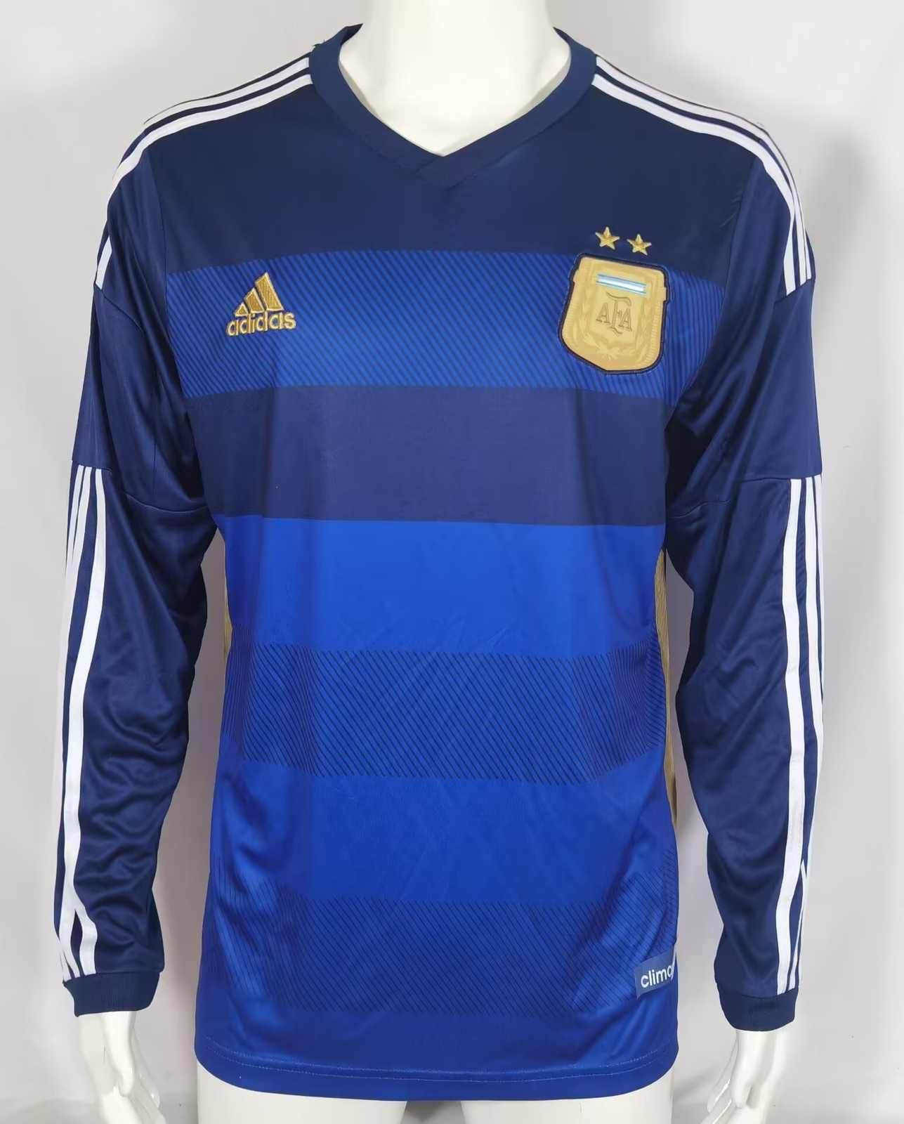 14 15 Argentina away long-sleeved retro S~XXL 14 15 阿根廷 客场 长袖 S~XXL