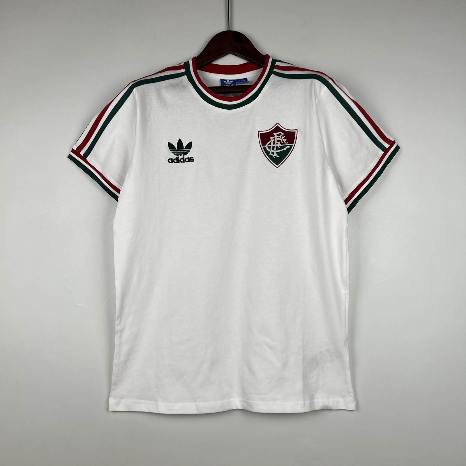 14 15 Fluminense White retro S-XXL 14 15 佛罗米能塞 白色