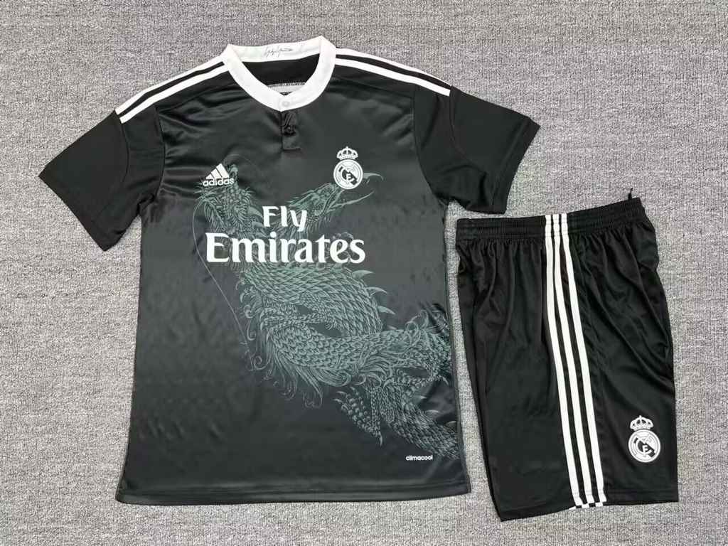 14 15 Real Madrid third away adult kits 14 15 皇马 二客 成人 复古 套装