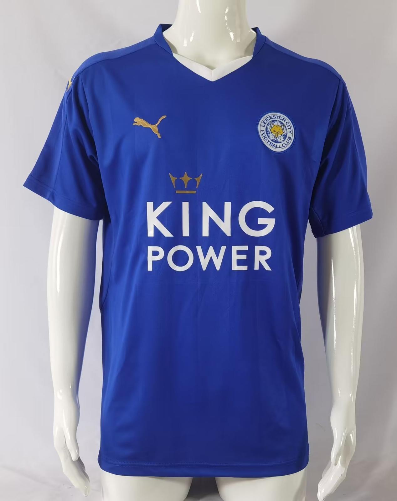 15 16 Leicester City Home Vintage S~XXL 15 16 莱斯特城 主场 复古 S~XXL