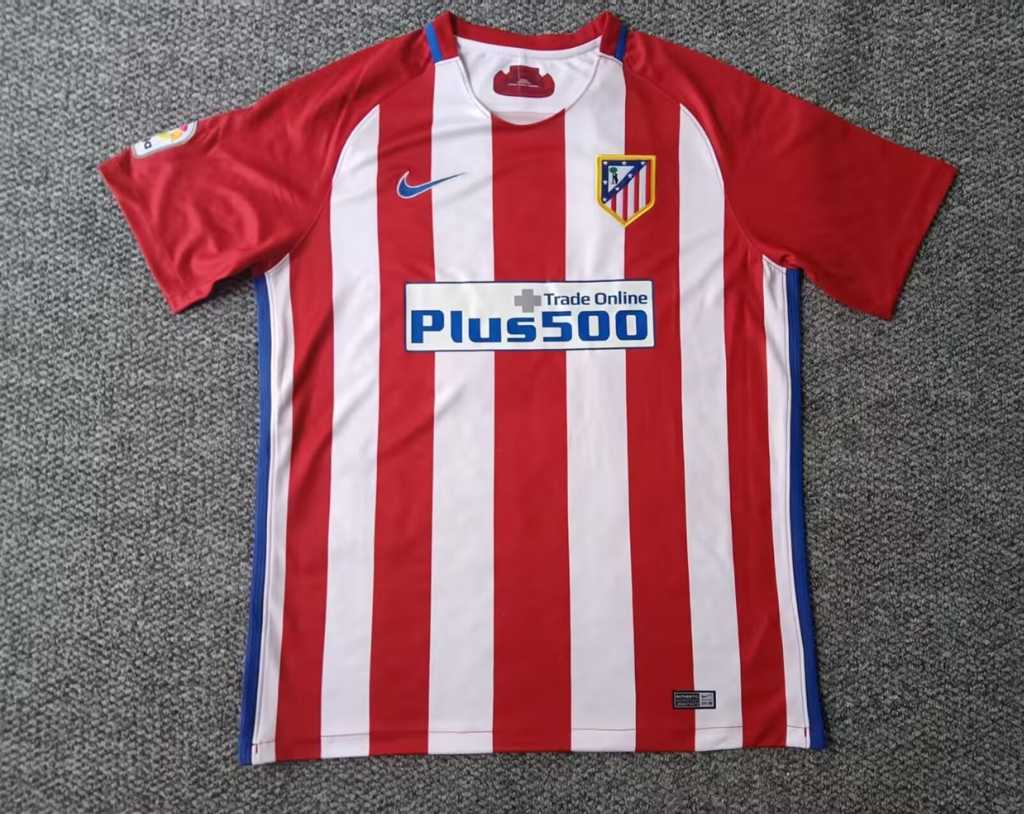 16 17 Atletico Madrid Home Retro 16 17 马竞 主场 复古