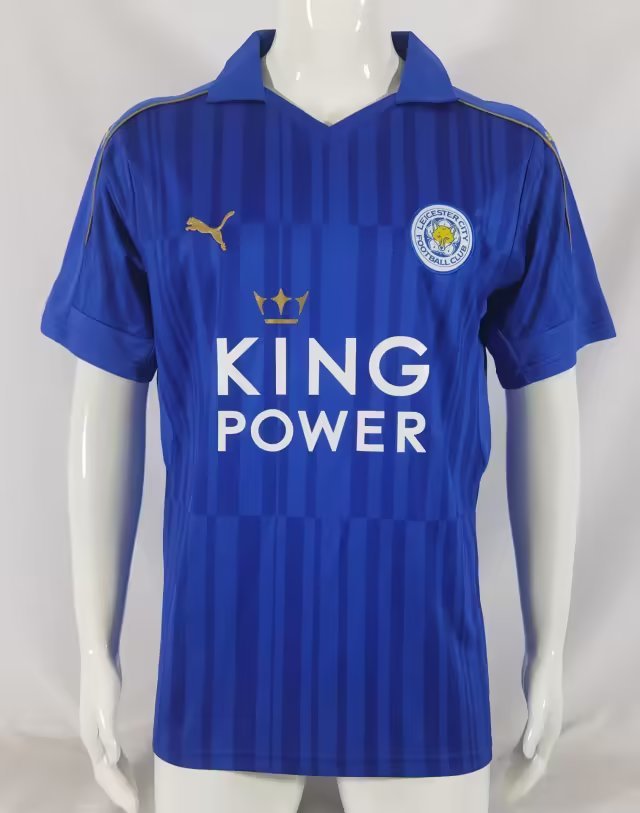16 17 Leicester City Home Vintage S~XXL 16 17 莱斯特城 主场 复古 S~XXL