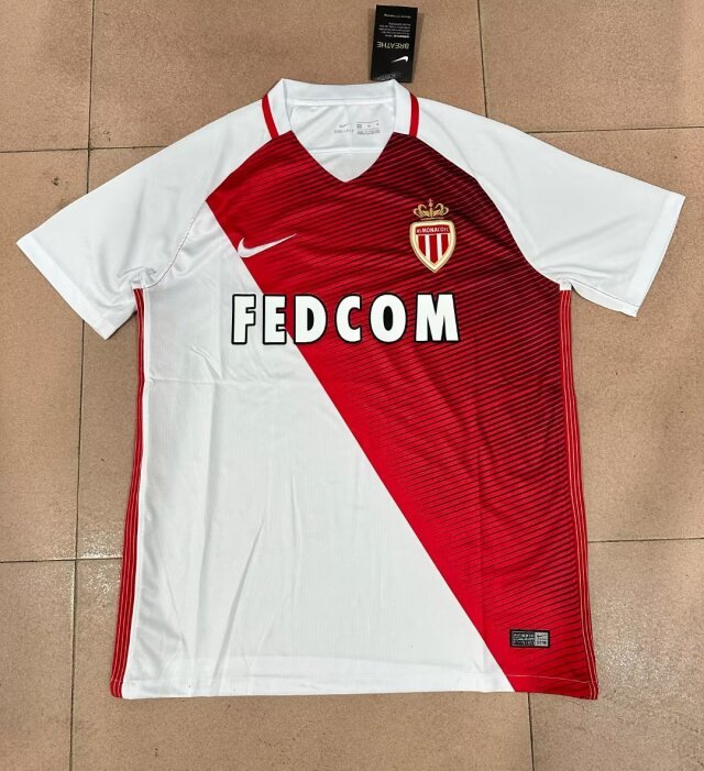 16 17 Monaco Home Vintage 16 17 摩纳哥 主场 复古