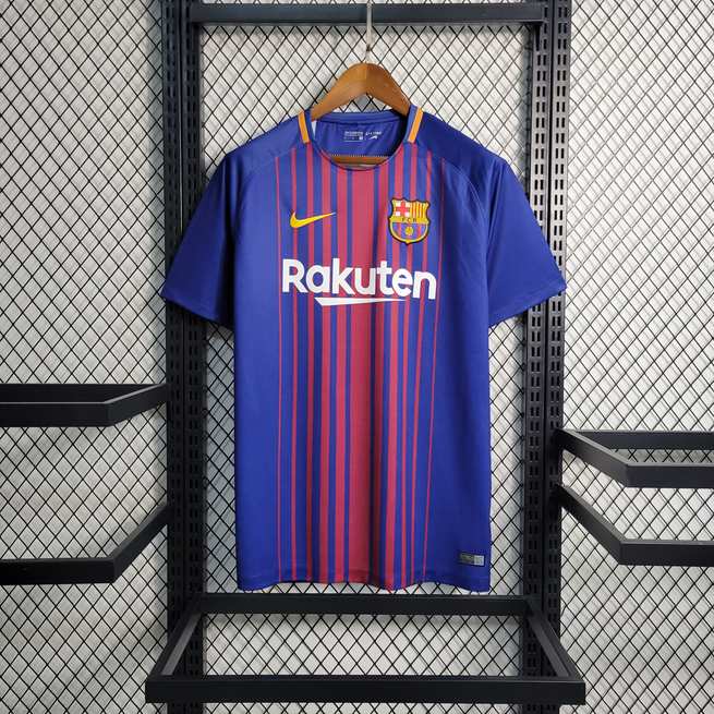 17 18 Barcelona Home retro Size S-XXL 17 18 巴萨 主场