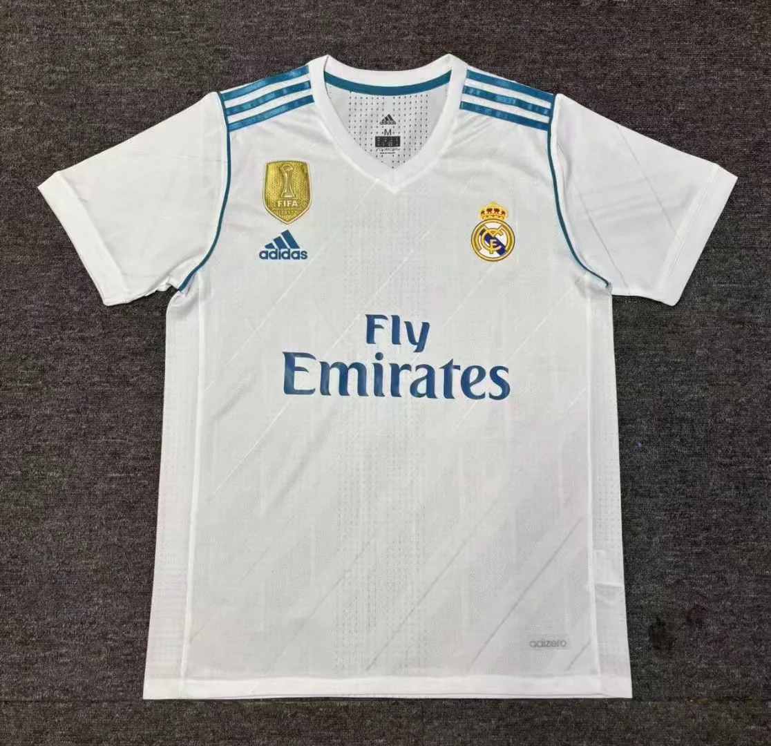 17 18 Real Madrid home size S-2XL 17 18 皇马 主场