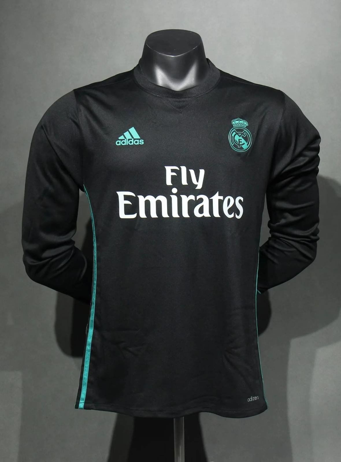 17 18 Real madrid away long sleeve player version 17 18 皇马 客场 球员 长袖