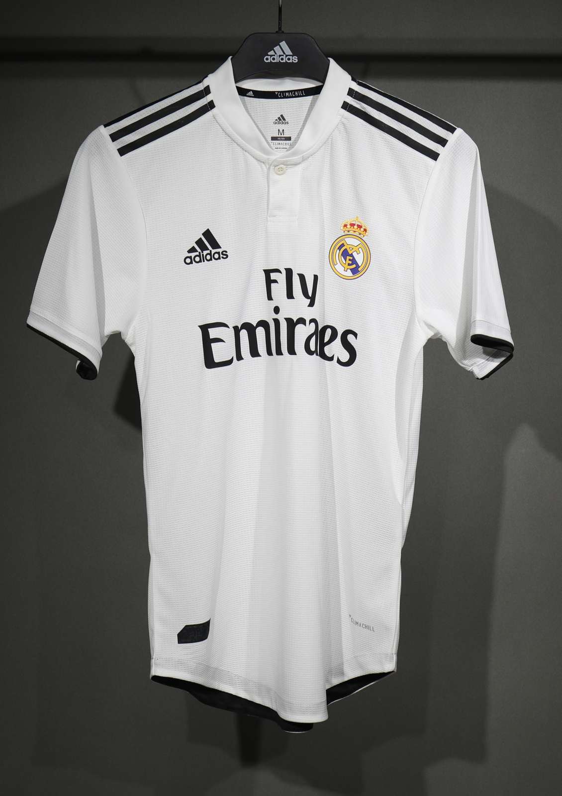 18 19 Real madrid home player version retro 18 19 皇马 主场 球员