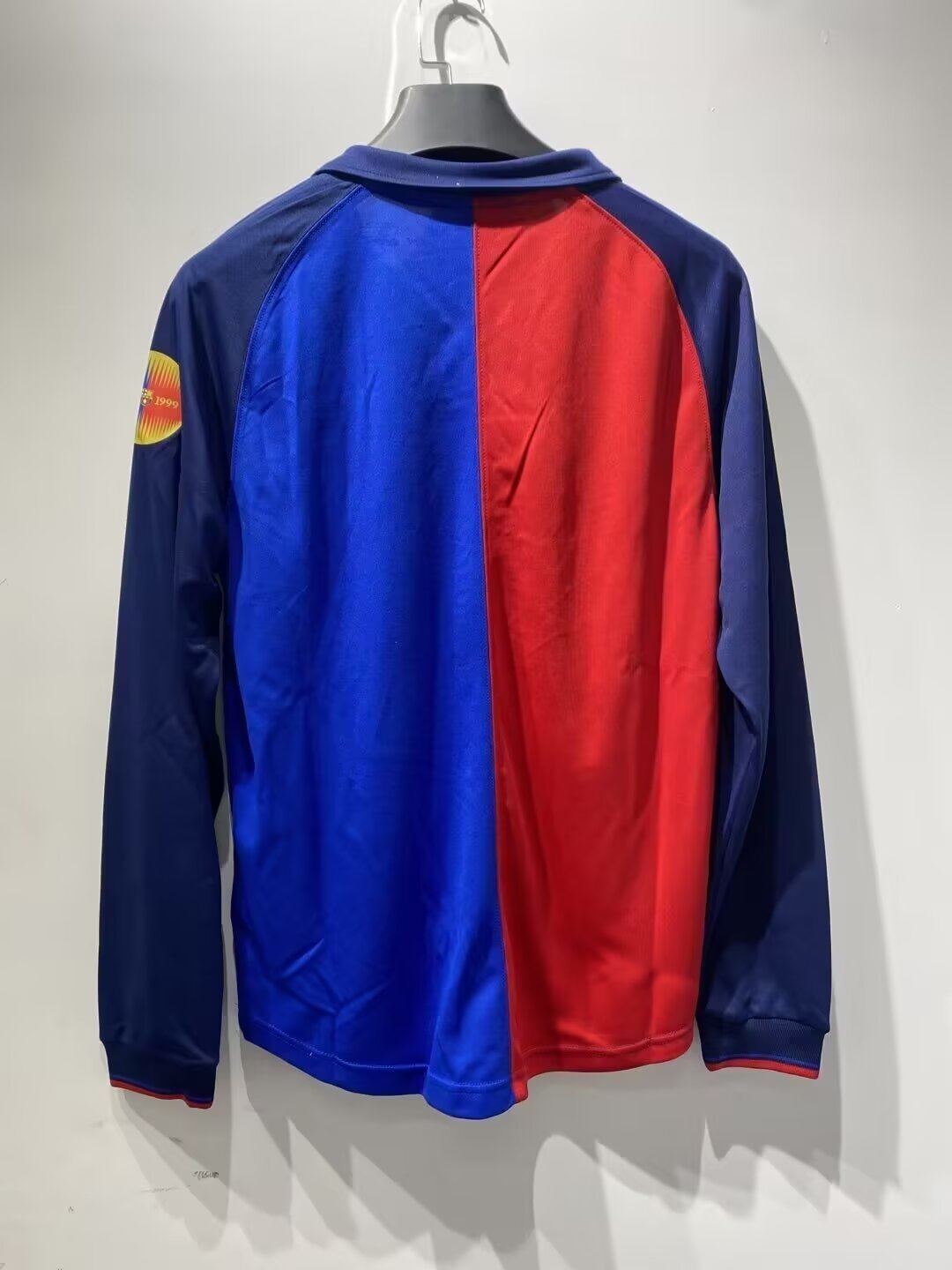1899 1999 Barcelona Vintage Long Sleeve Thai Edition 1899 1999 巴萨 复古 长袖泰版