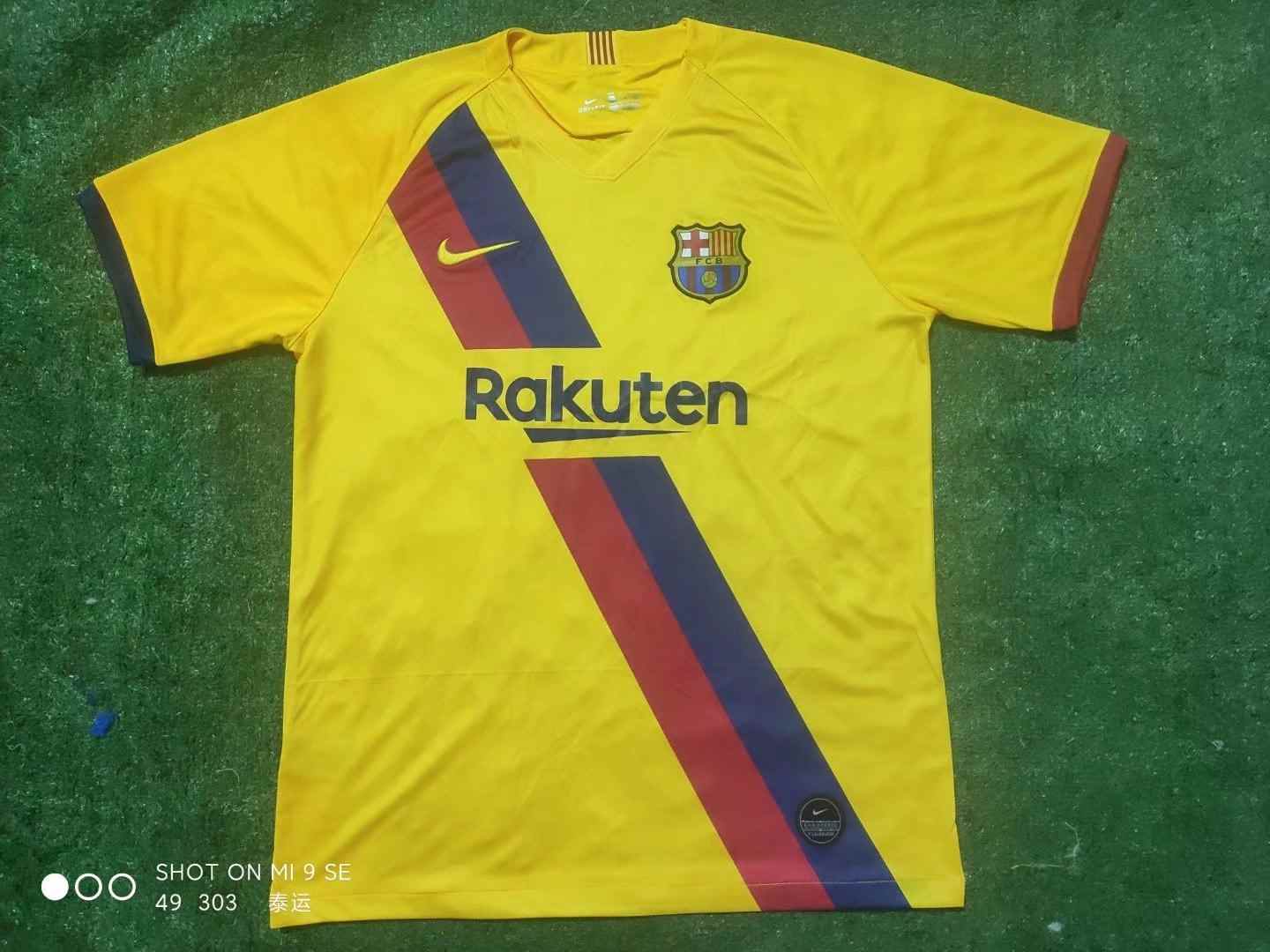 19 20 Barcelona Away Retro 19 20 巴萨 客场 复古