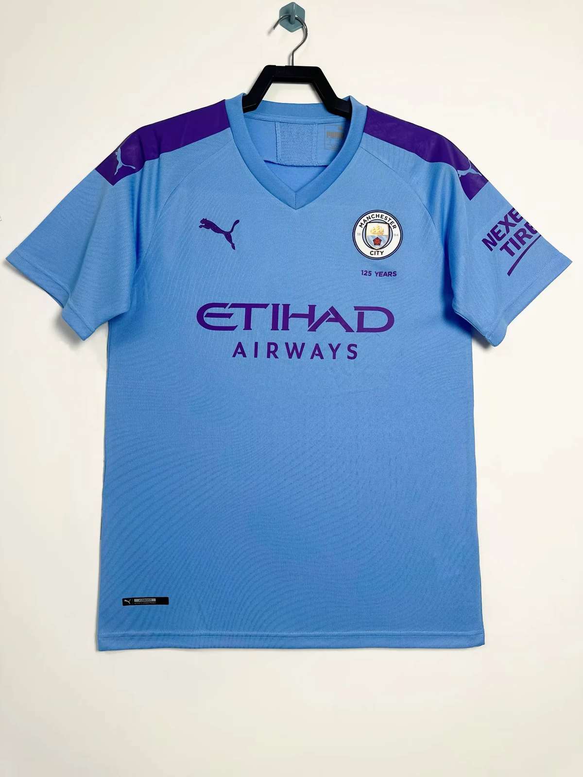 19 20 Man city home Retro size S-2XL 19 20 曼城 主场