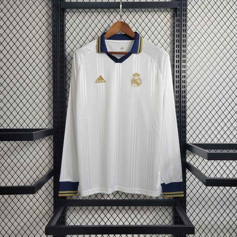 19 20 Real Madrid Training Retro Long Sleeve Size S-XXL 19 20 皇马 训练 长袖