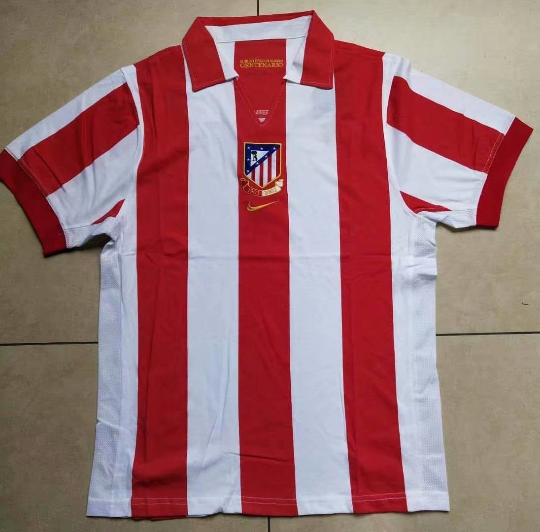 1903-2003 Atletico Madrid Centenary Edition Retro 1903-2003 马德里竞技 百年 纪念版 复古