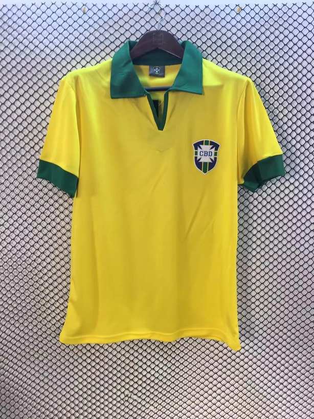 1962 Brazil home retro 1962 巴西 主场
