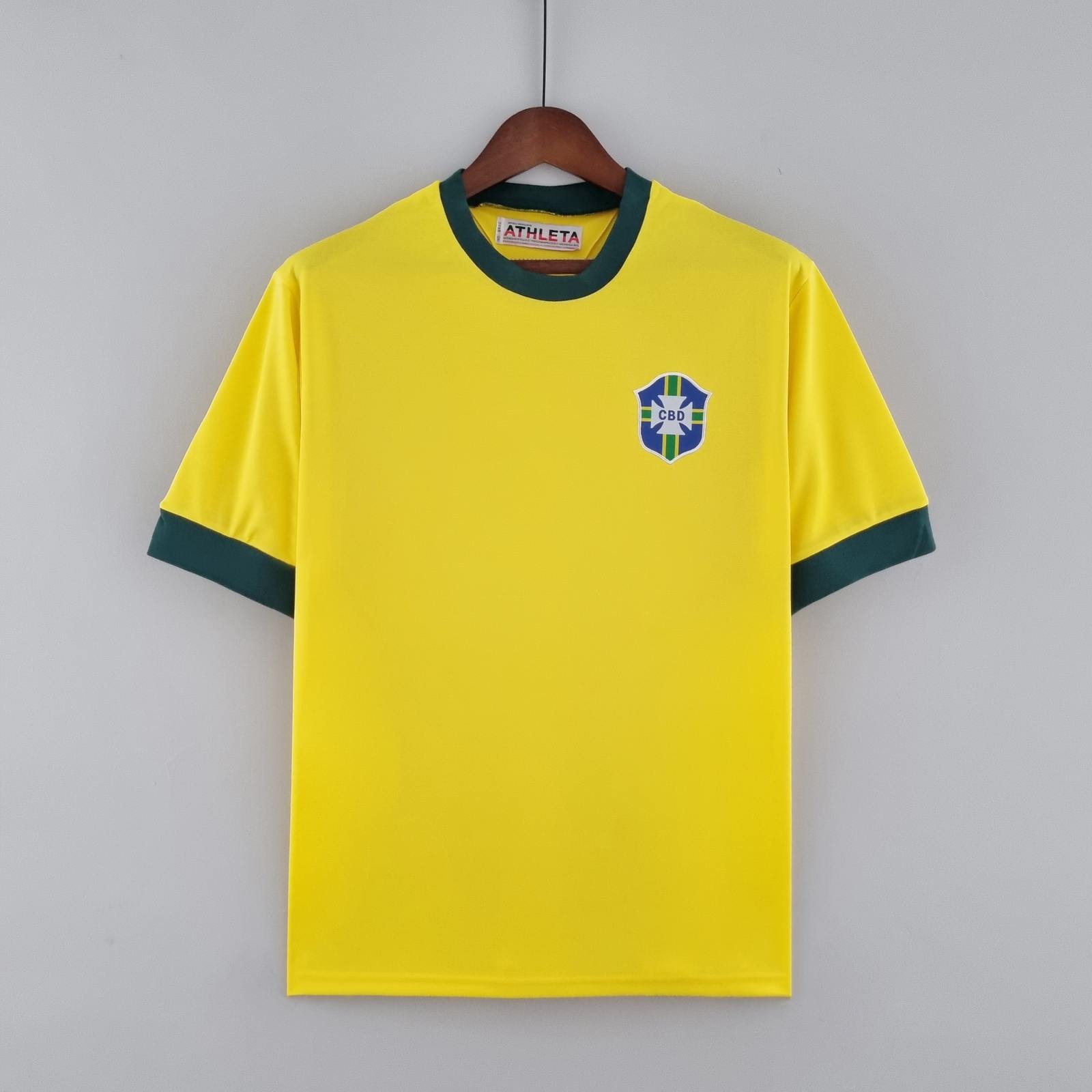 1970 Brazil home retro S-XXL 1970 巴西 主场