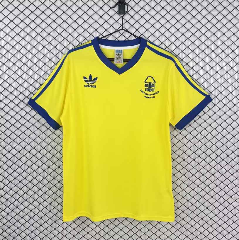 1977 80 Nottingham Forest away retro 1977 80 诺丁汉森林 客场 复古