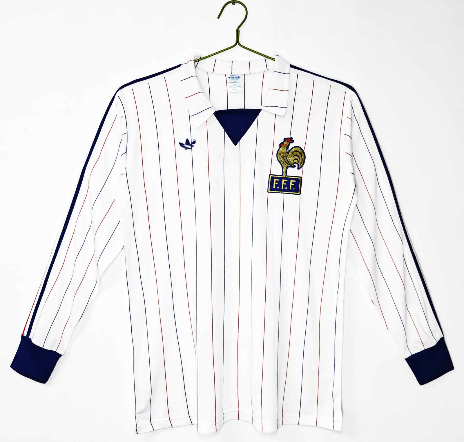 1980 82 France away long sleeved retro 1980 82 法国 客场 长袖 复古