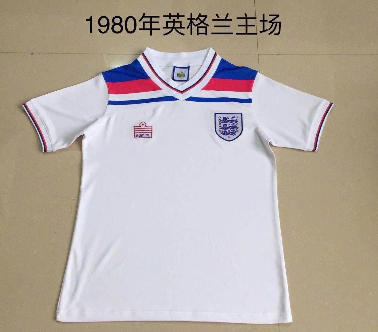 1980 England home retro 英格兰 主场 复古