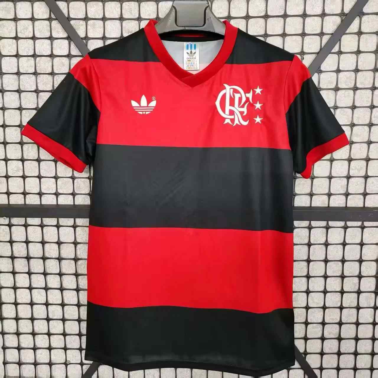 1981 Flamengo home Retro size S-2XL 1981 弗拉门戈 主场