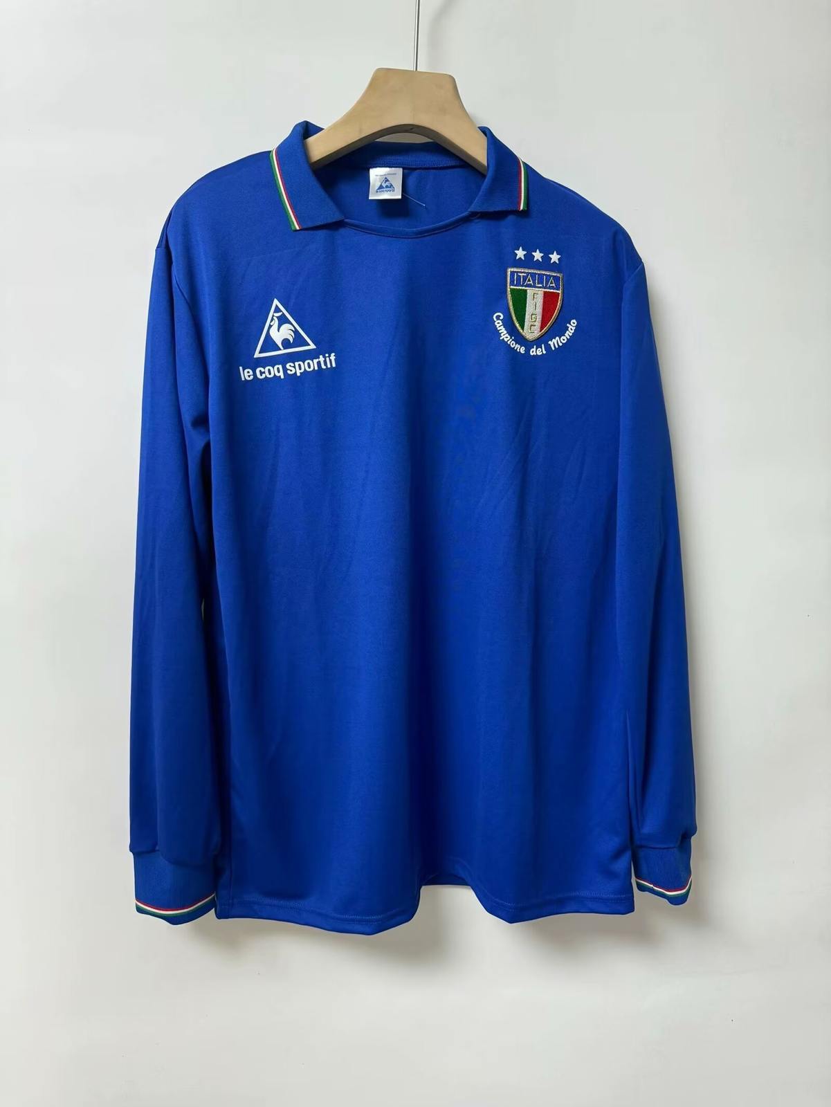 1982 Italy World Cup winner long sleeve retro 1982 意大利 世界杯冠军 长袖 复古