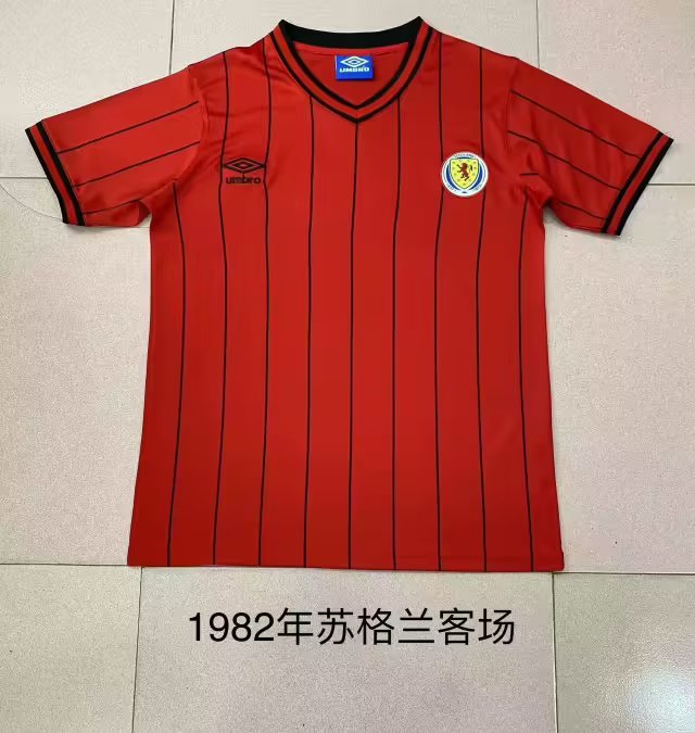 1982 Scotland Away Retro 1982 苏格兰 客场 复古