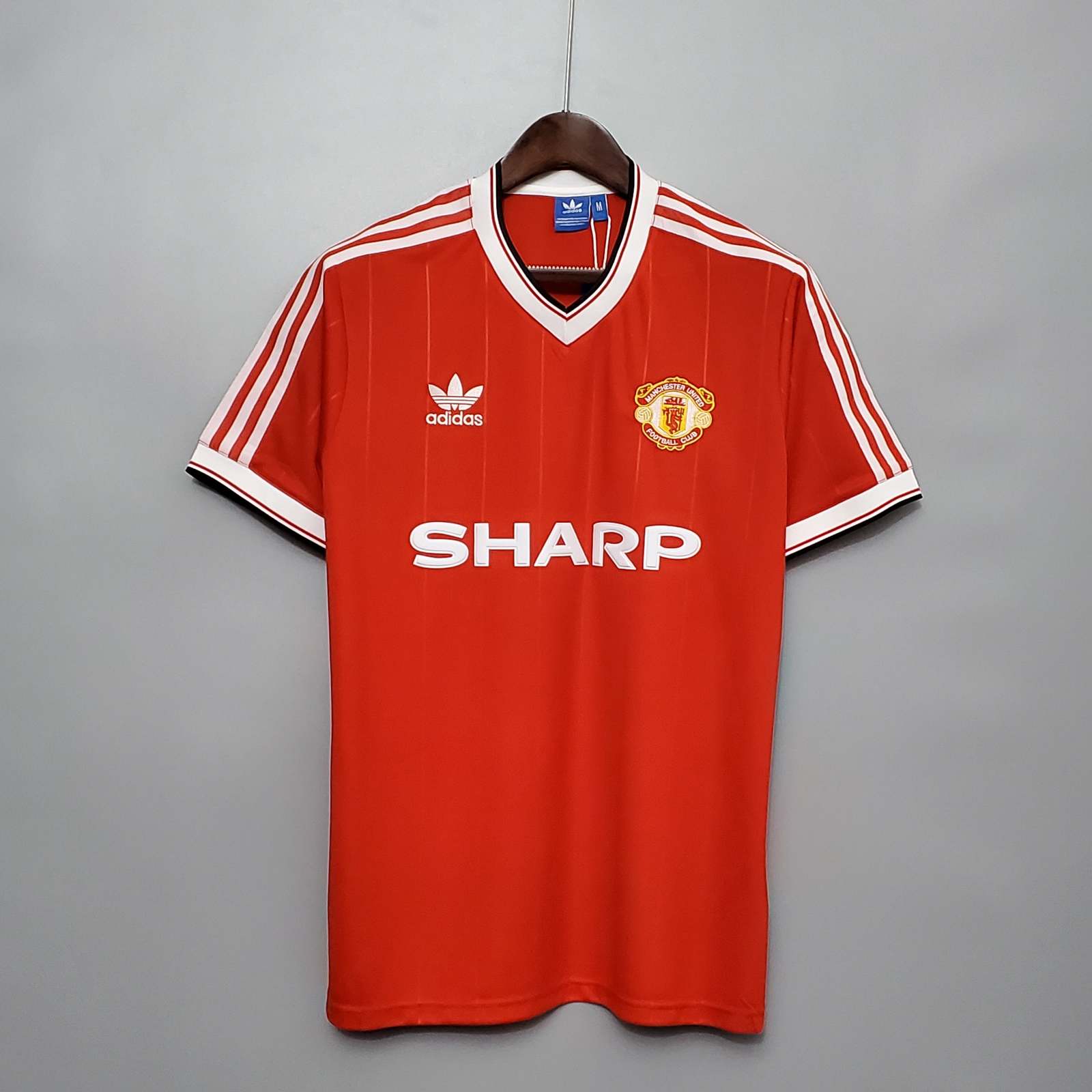 1983 1984 Man united Home Retro S-XXL 1983 1984 曼联 主场 复古 S~2XL