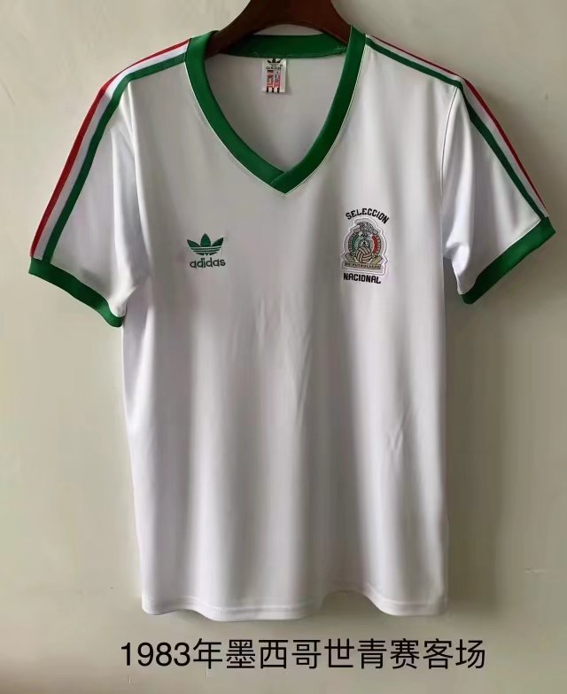 1983 Mexico Away Retro S-2XL 1983 墨西哥 客场 复古 S-2XL