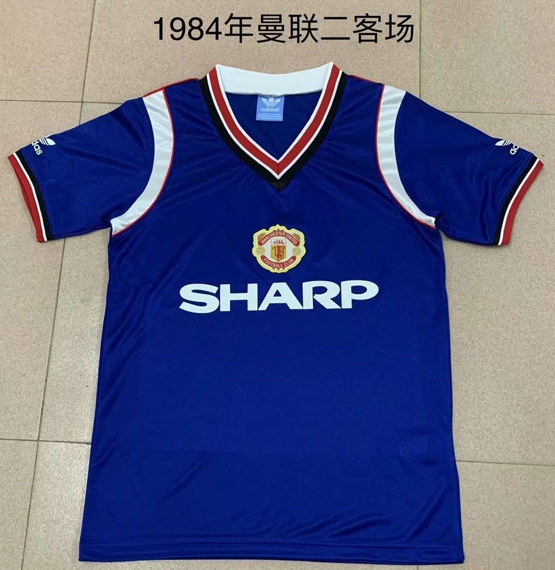 1984 Man United blue 曼联复古