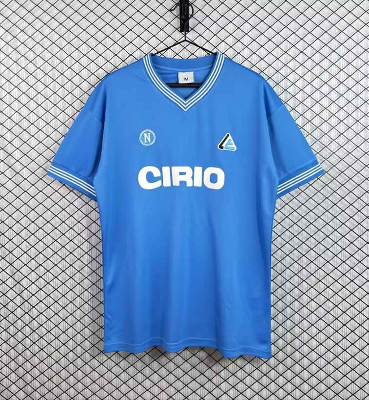 1984 Napoli home retro 1984 85 那不勒斯 主场 复古