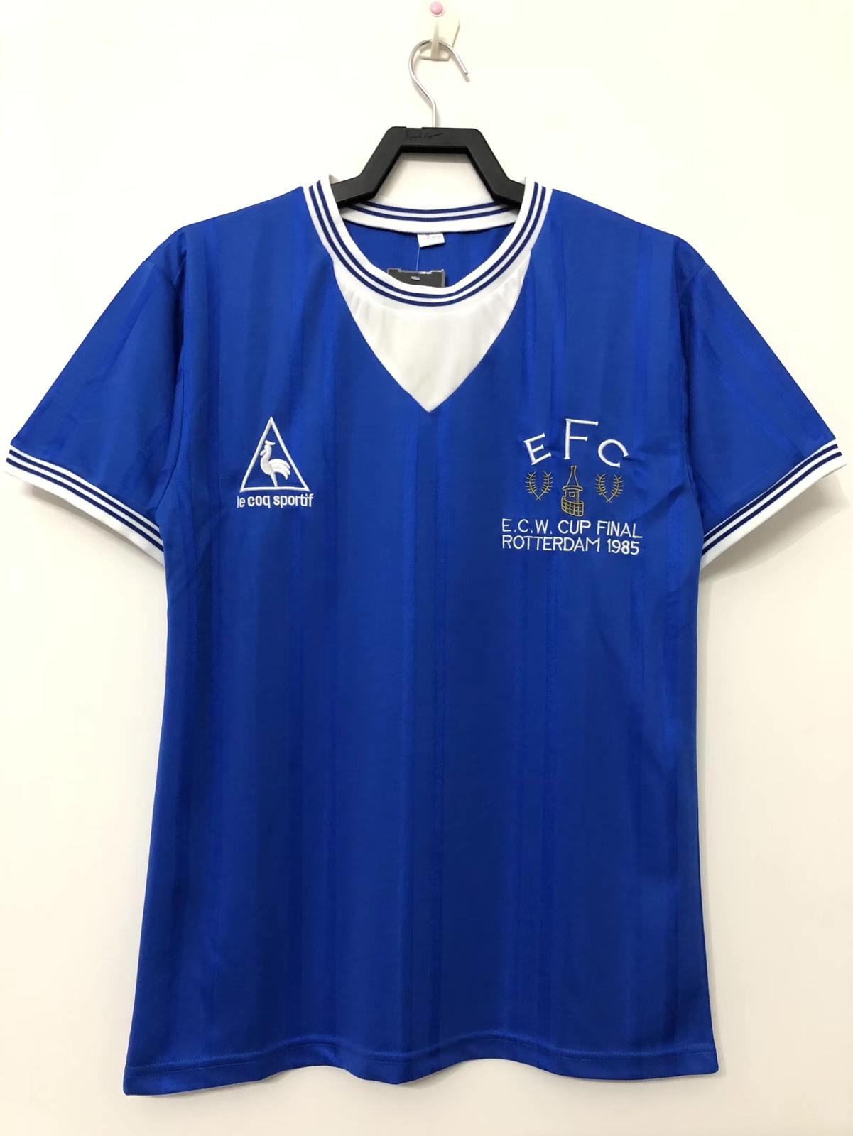 1985 Everton Home Retro S-XXL 1985 埃弗顿 主场 复古 S-XXL