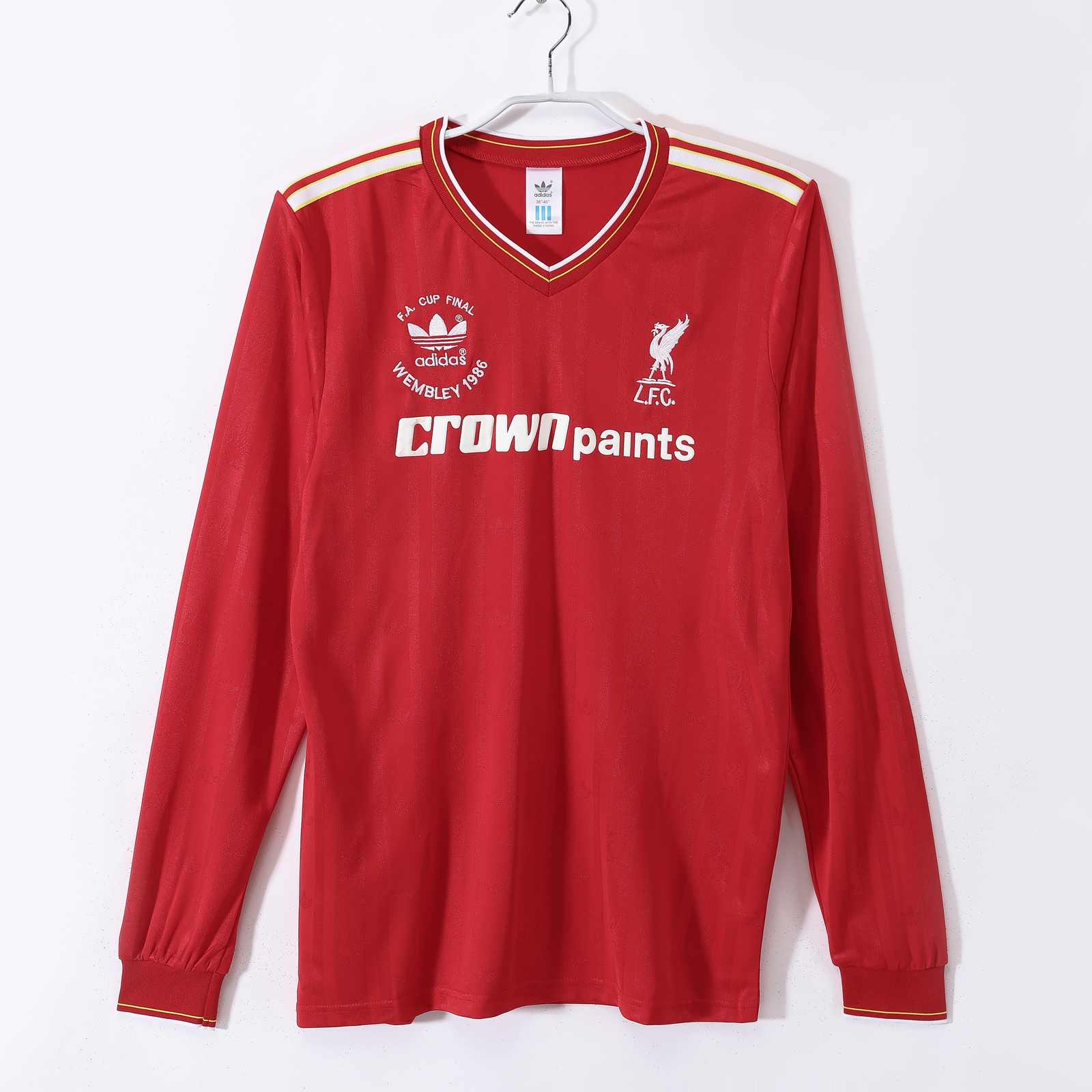 1986 87 LWP home retro long sleeves S-XXL 1986 87 LWP 主场 复古 长袖