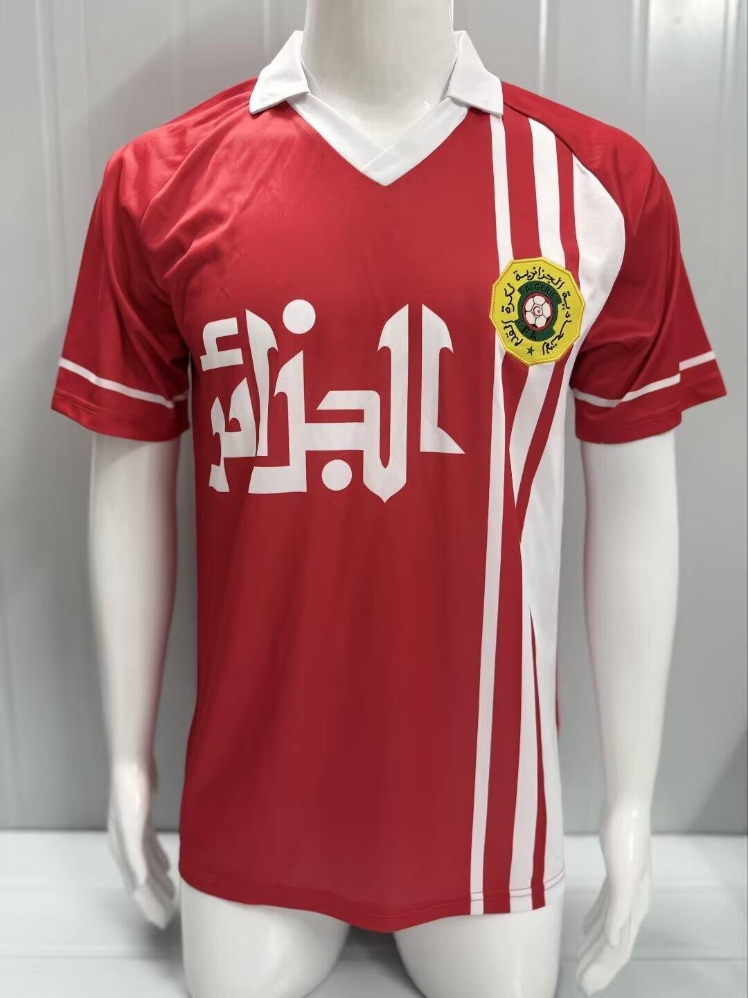 1986 Algeria Away Retro 1986 阿尔及利亚 客场 复古