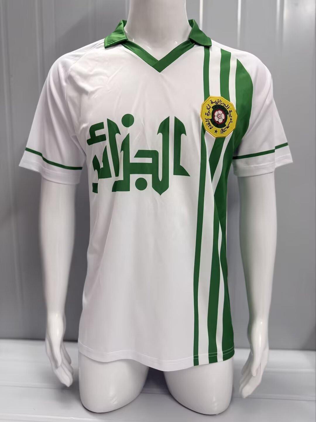 1986 Algeria Home Retro 1986 阿尔及利亚 主场 复古