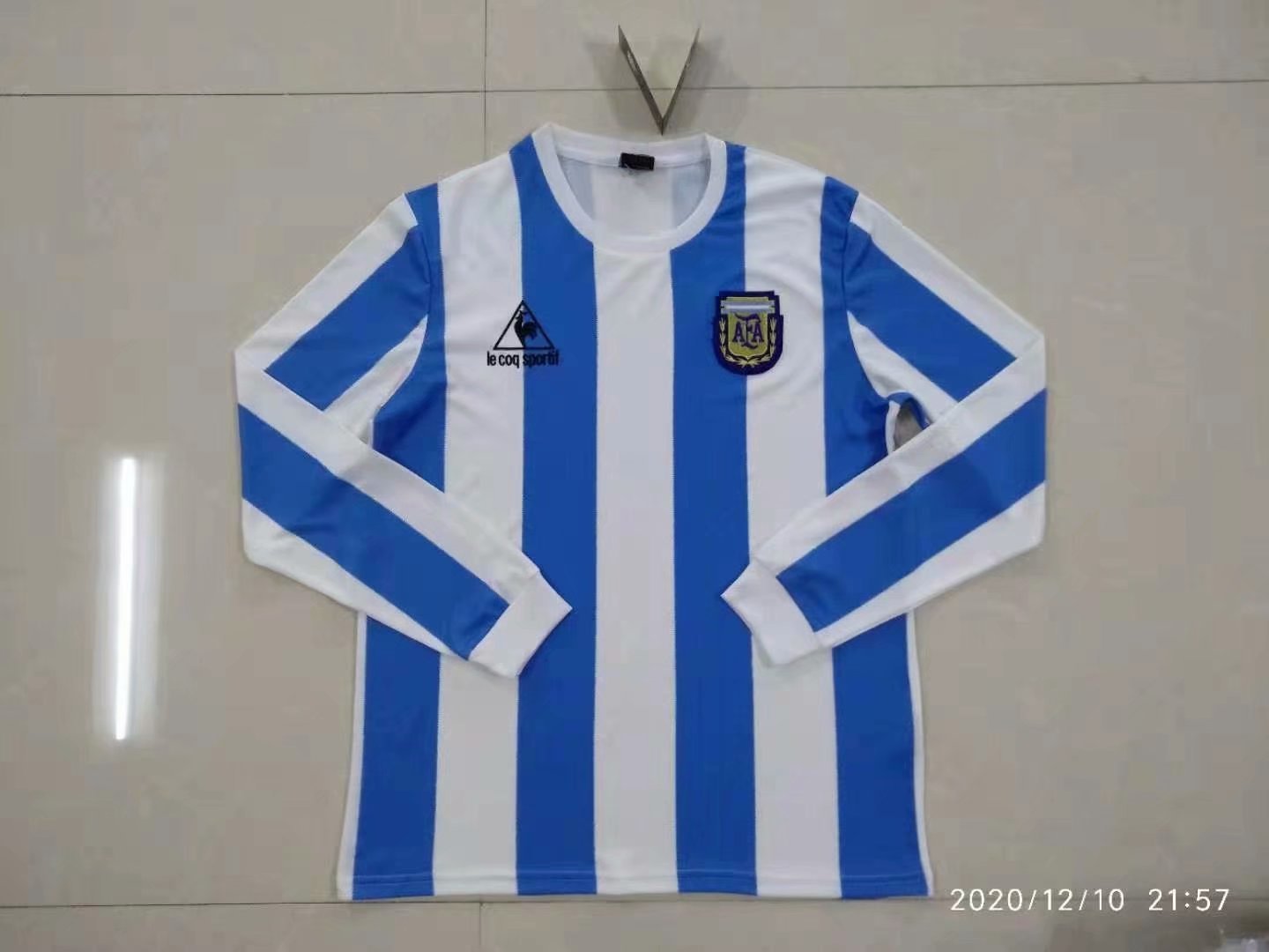 1986 Argentina home long sleeve 阿根廷 主场 长袖