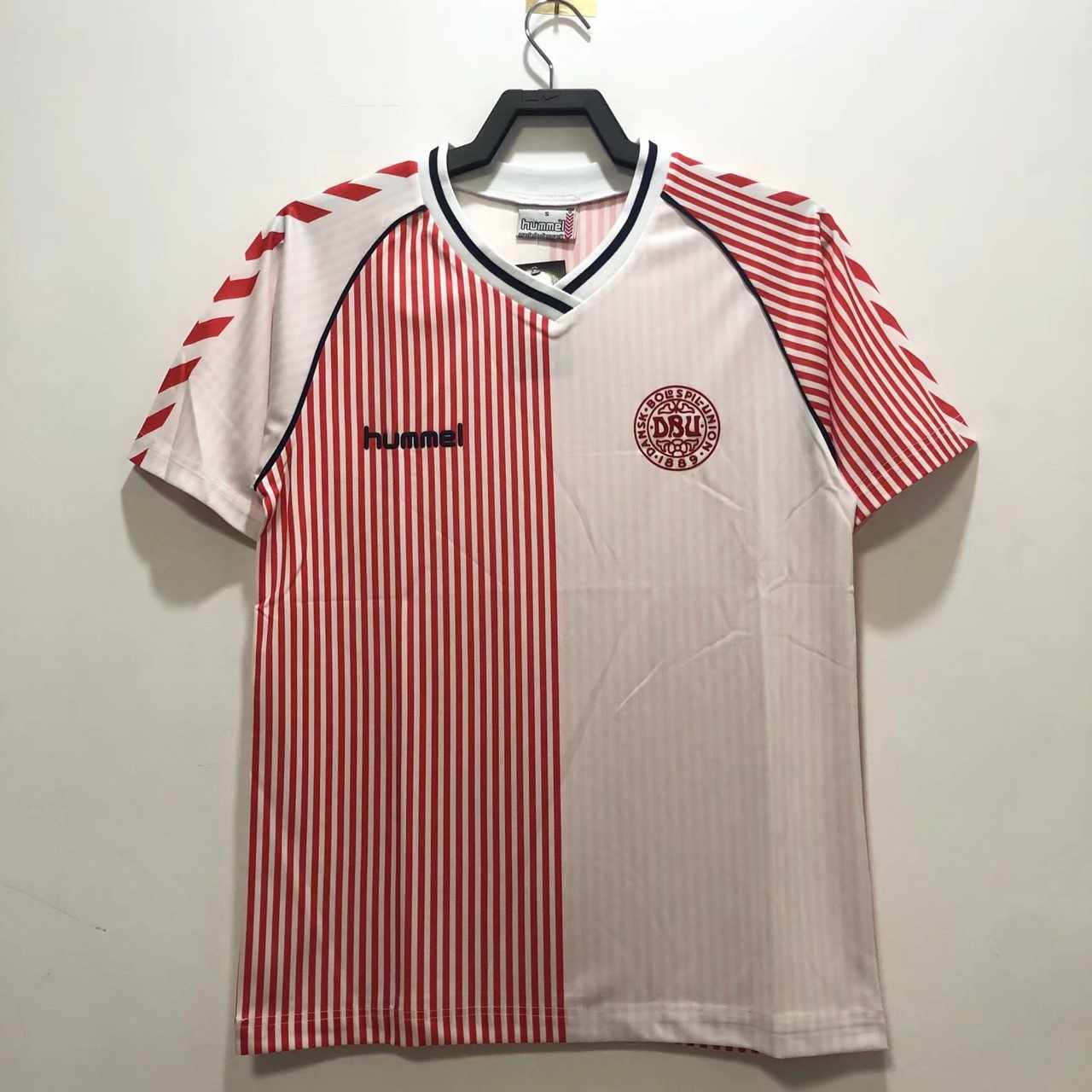 1986 Denmark Away Retro S-2XL 1986 丹麦 客场 复古 S-2XL