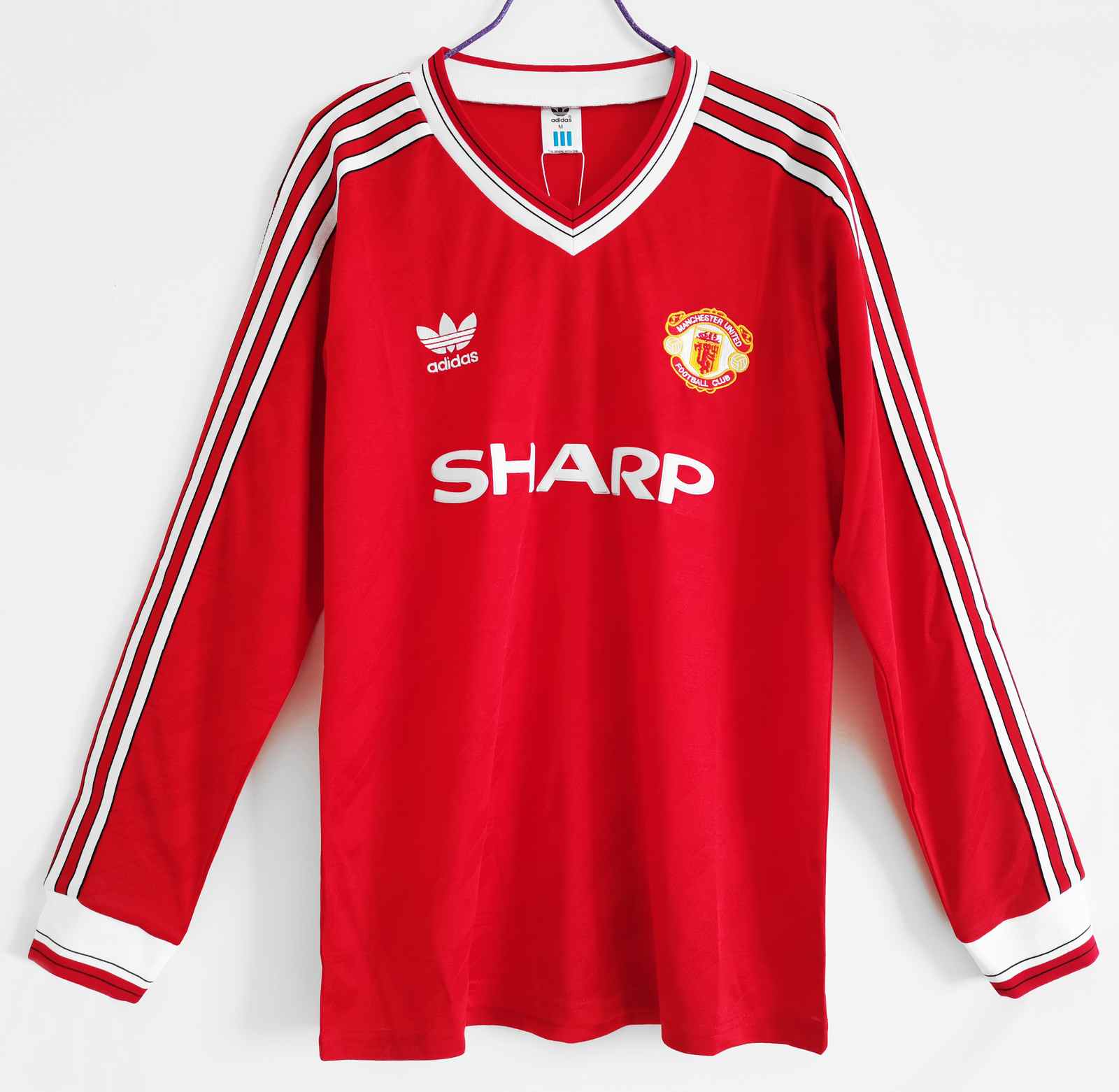 1986 Man United home long sleeve Retro 1986 曼联 主场 长袖 复古