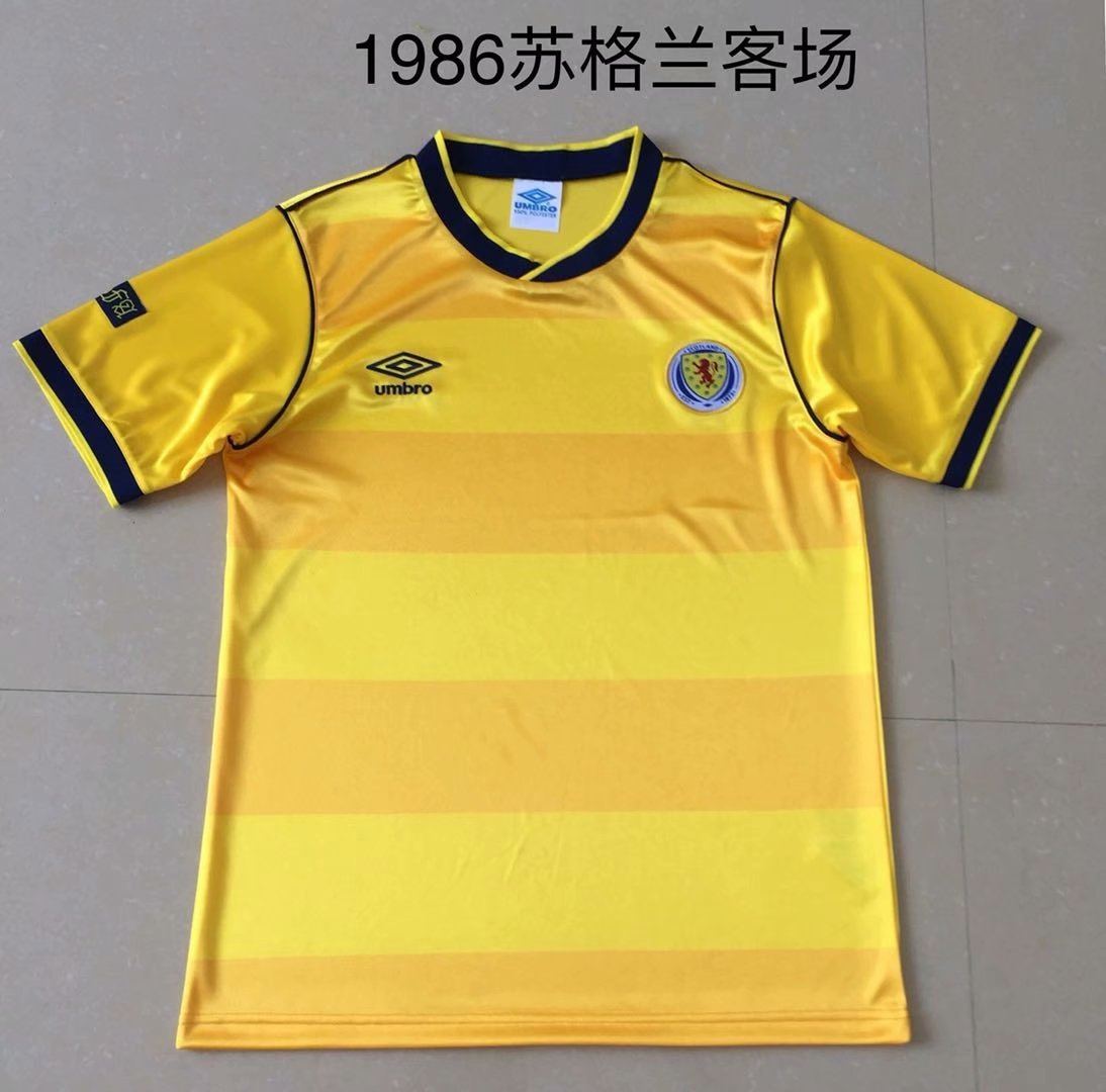 1986 Scotland away 苏格兰客场