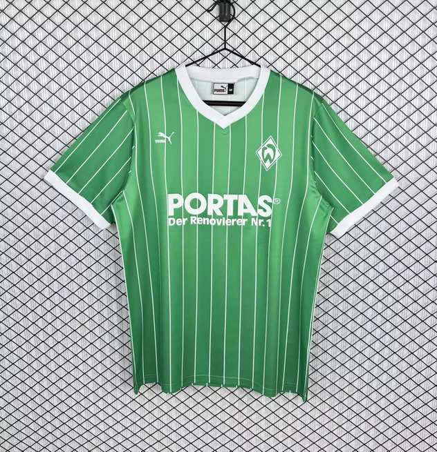 1988 89 Werder Bremen away retro 1988 89 云达不莱梅 客场 复古