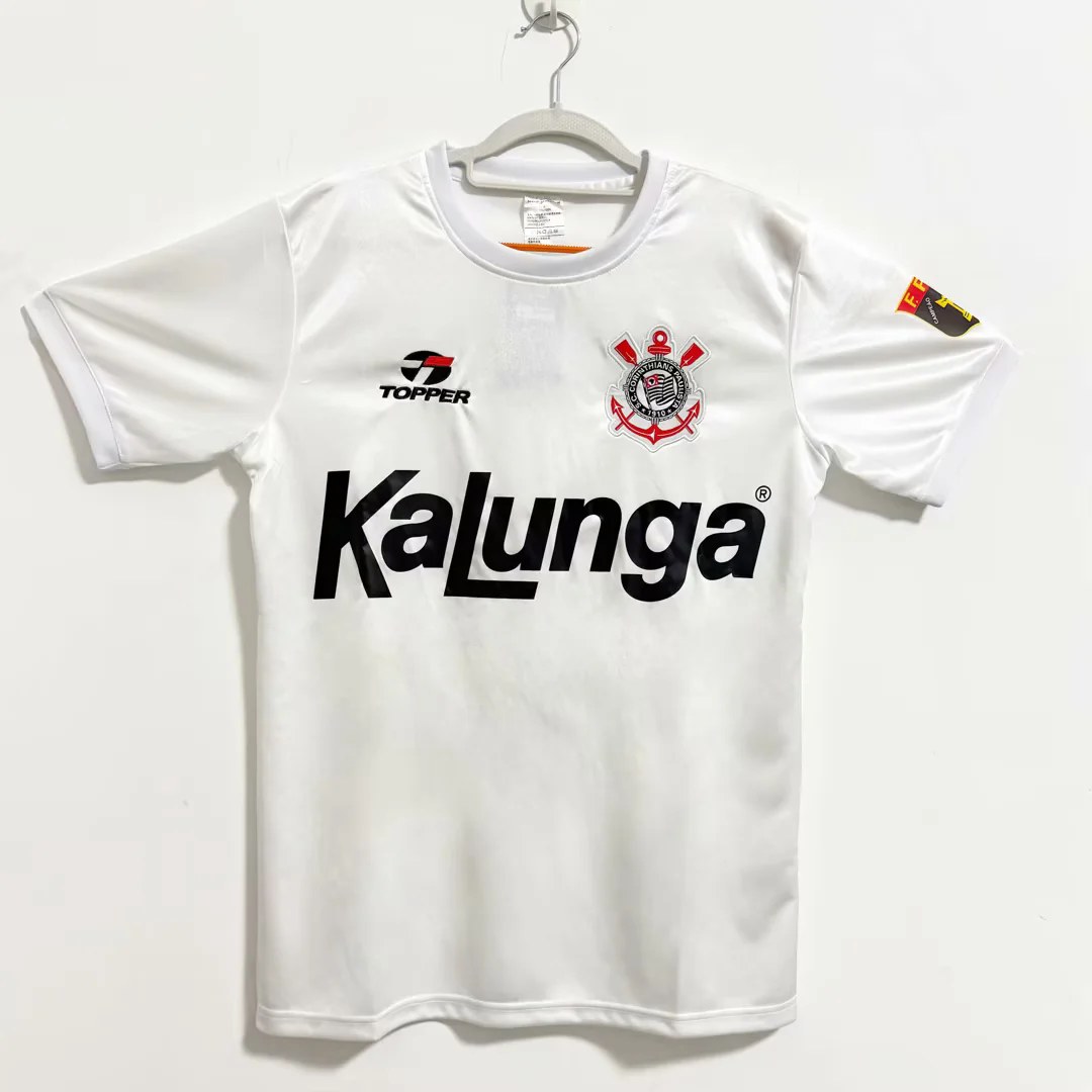 1988 Corinthians white Retro size S-2XL 1988 科林蒂安 白色