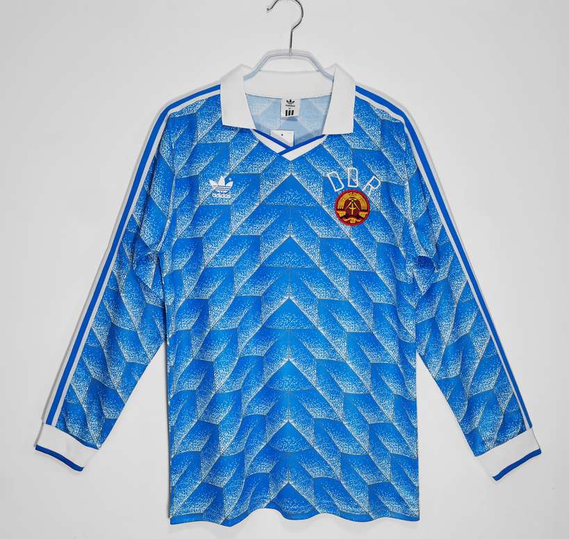 1988 DDR retro 1988 东德队 复古