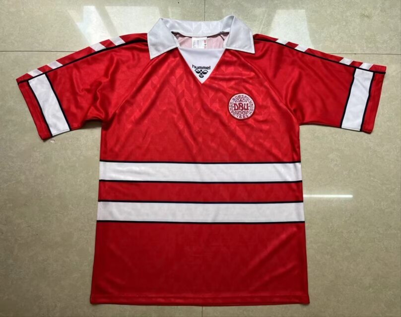 1988 Denmark Home Retro 1988 丹麦 主场 复古