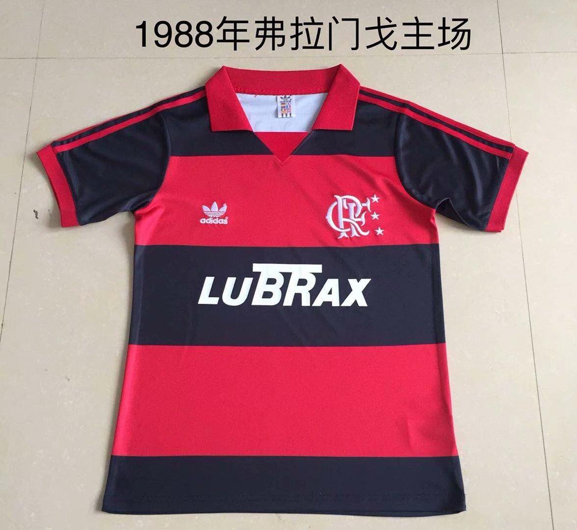 1988 Flamengo home retro 1988 弗拉门戈 主场 复古
